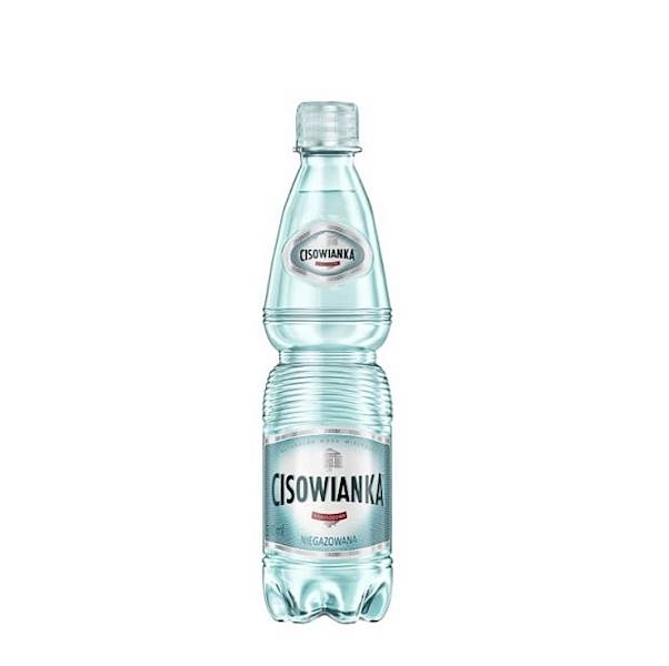 Woda KAUCJA Cisowianka 0,5L n/gaz MAŁA*12szt