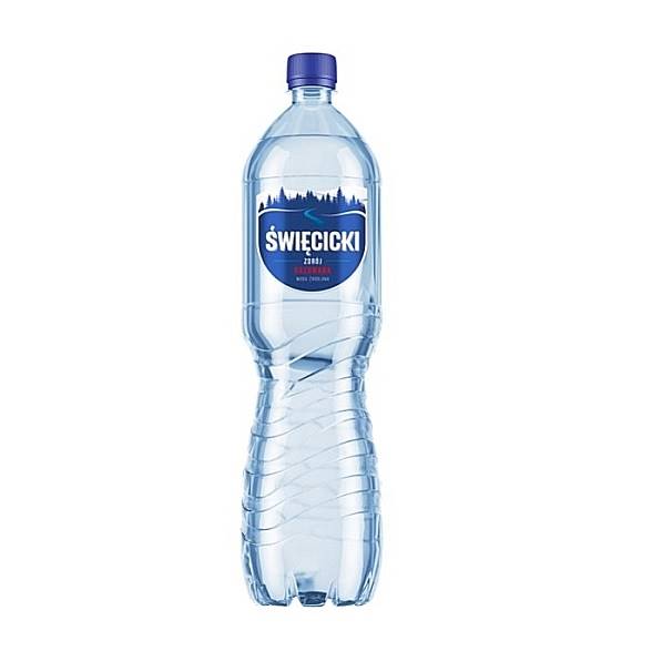 Woda KAUCJA Święcicki Zdrój 1,5L gaz *6szt