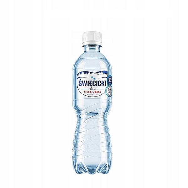 Woda KAUCJA Święcicki Zdrój  0,5L n/gaz MAŁA*12szt