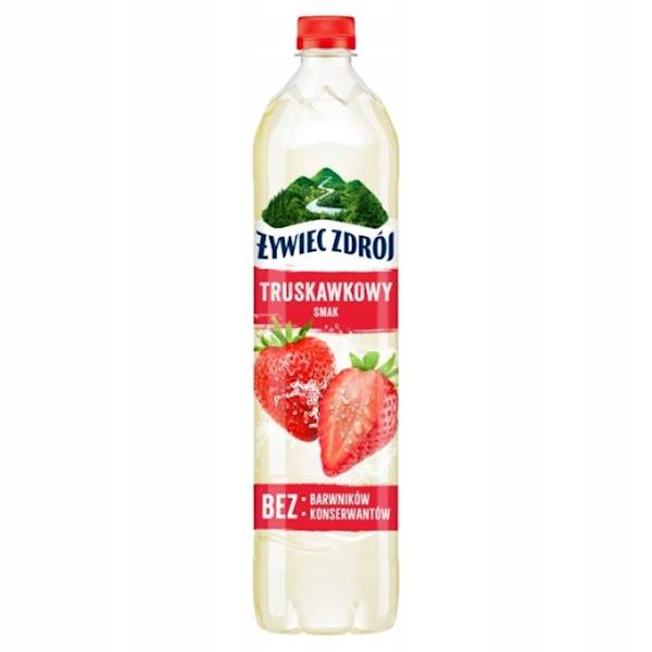 Woda KAUCJA Żywiec 1,2L n/gaz truskawka *6szt