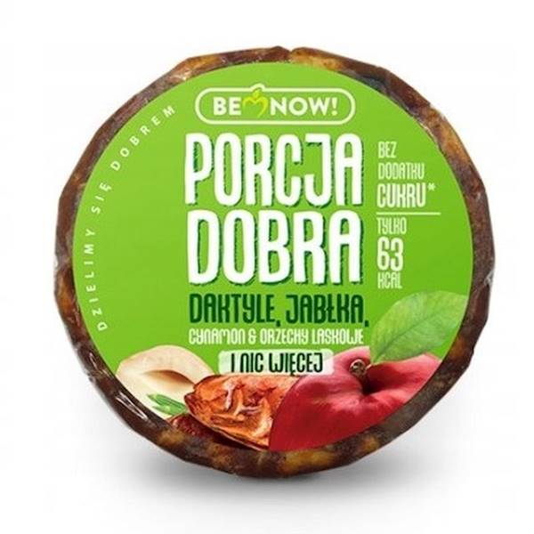 PORCJA DOBRA Krążek daktyle/orzechy/cynamon 25g