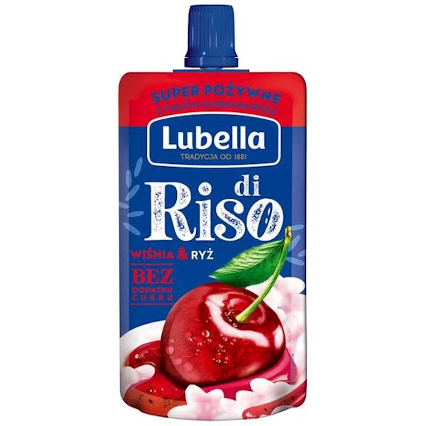Mus LUBELLA 100g Riso z wiśnią 100g*12szt