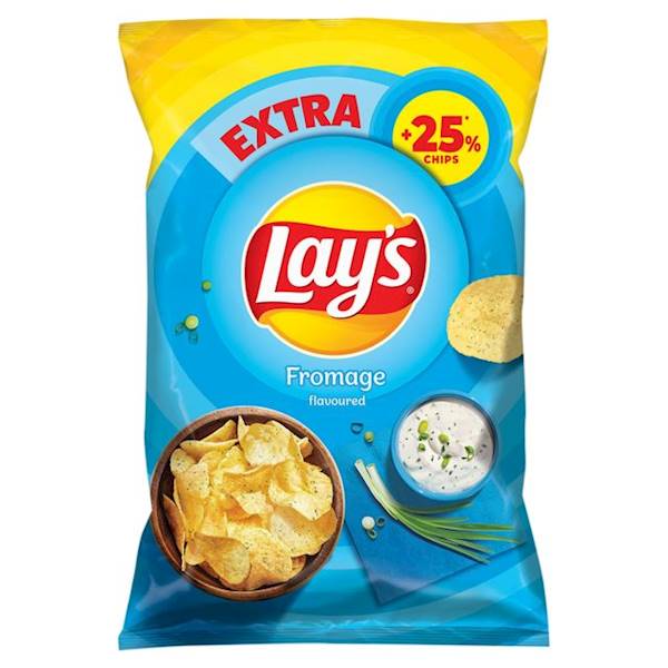 Chipsy LAYS 163g BONUS fromage *18szt.