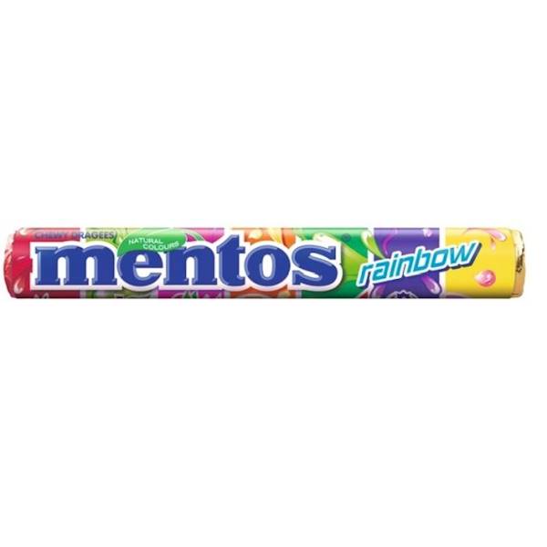 Dropsy MENTOS Rainbow*40szt.