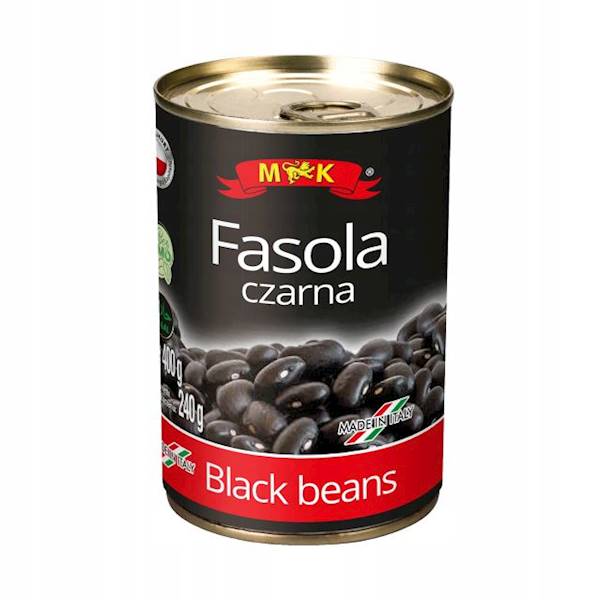 Konshurt warzywa konserwowe MK Fasola Czarna 400g