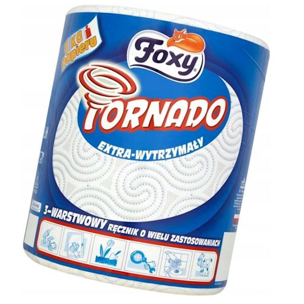 Ręczniki papierowe Foxy 3W 350L TORNADO