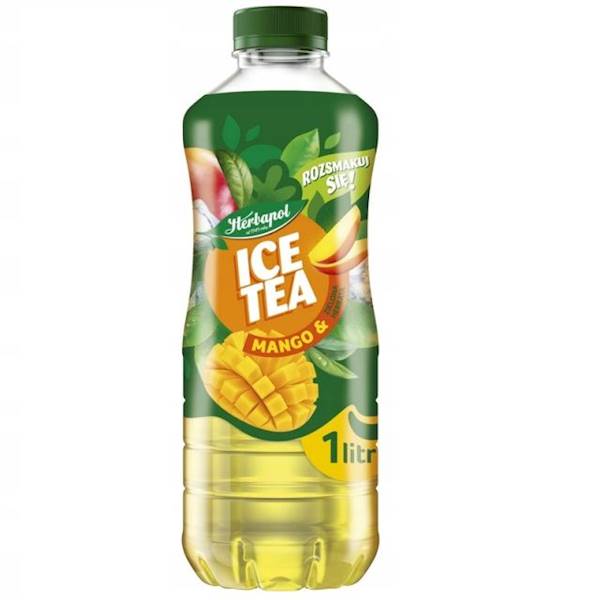 Napój HERBAPOL Ice Tea mango/ziel. herbata 1L*6szt