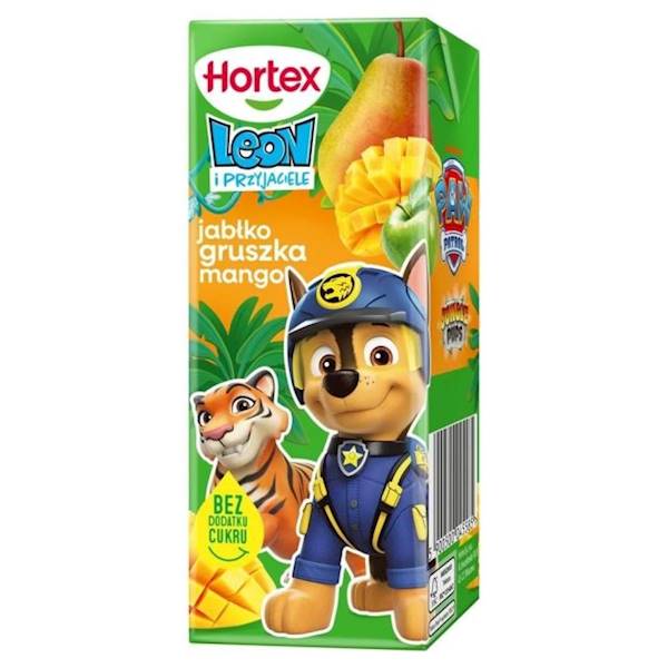 Hortex Sok jabłko gruszka mango 200ml