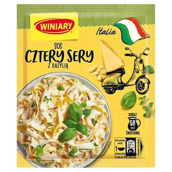 Nestle sos w proszku Winiary Cztery Sery 37g