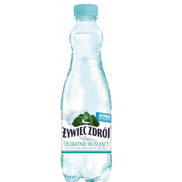 Woda KAUCJA Żywiec  0,5L lekki gaz*6szt