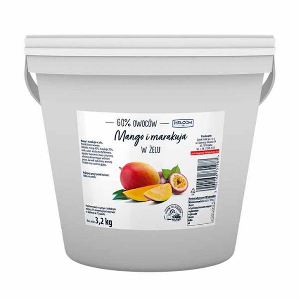 Greek Trade Owoce mango i marakui w żelu Helcom 3,2 kg