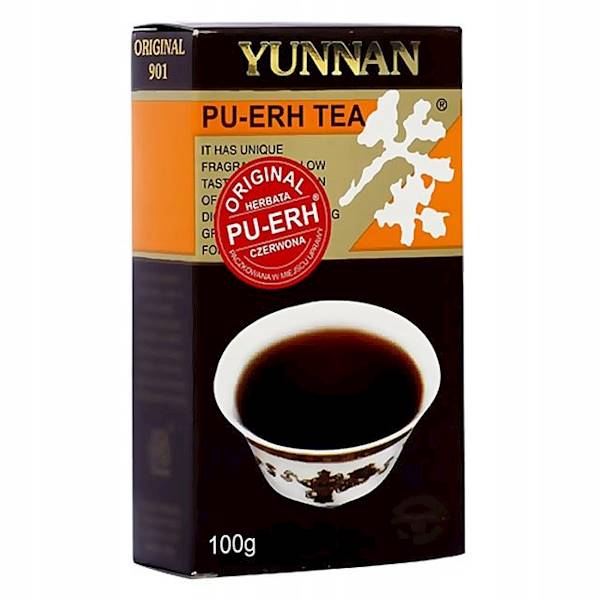 Herbata liść. YUNNAN P901 100g CZERWONA*6szt