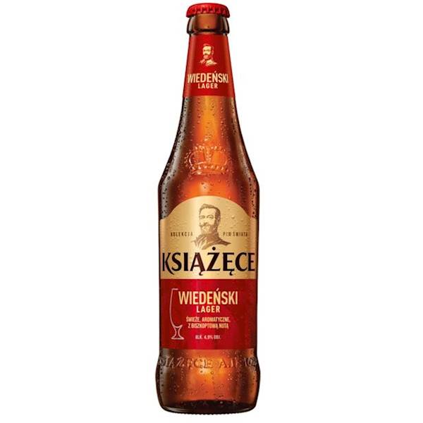 Piwo B Książęce 0,5L czerwony lager*12szt