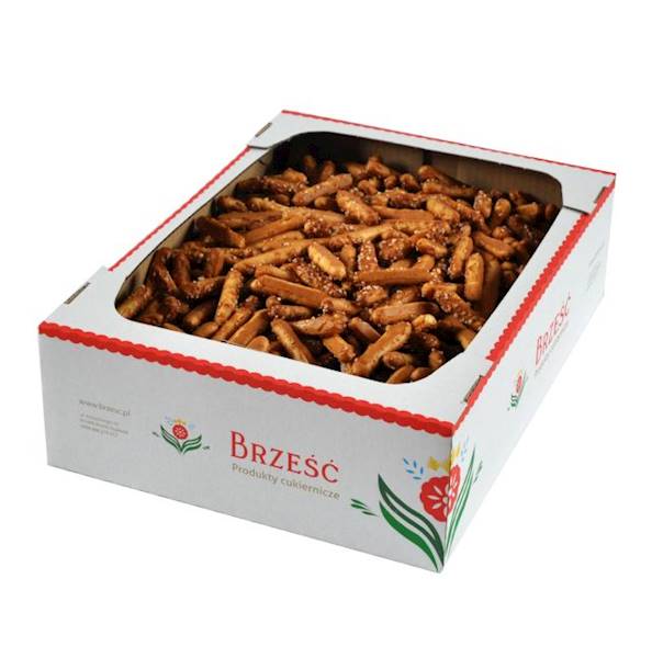 Ciastka BRZEŚĆ Słomka ptysiowa 1 KG