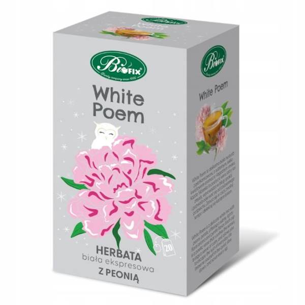 Bifix herbata ekspresowa biała z peonią 20tb