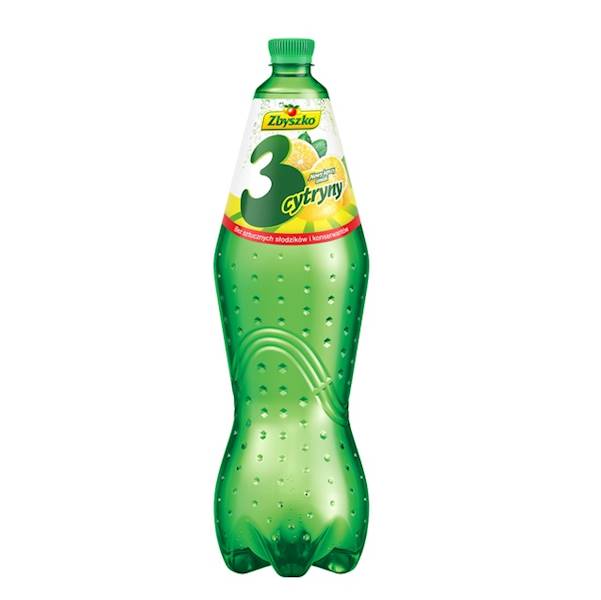 Napój B KAUCJA ZBYSZKO 1,75L 3 cytryny*6szt