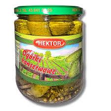 Przetwory S HEKTOR Ogórki konserwowe  500ml*8szt