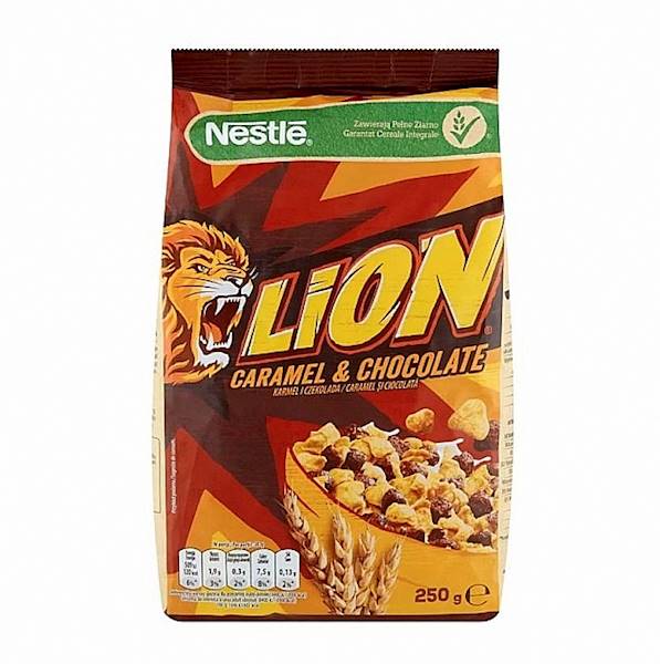 Płatki NESTLE 250g Lion*16szt