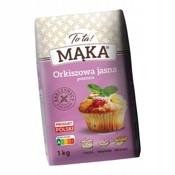 To Ta Mąka Orkiszowa pszenna typ 650 1kg
