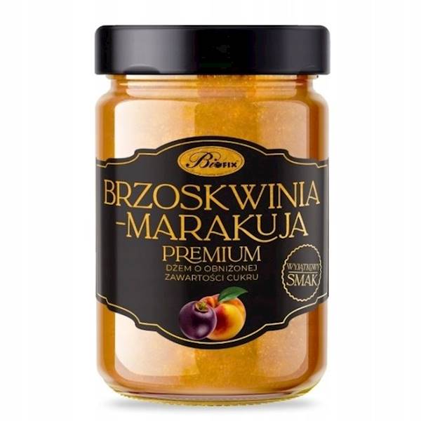 Bifix dżem niskosłodzony brzoskwinia-marakuja 290g