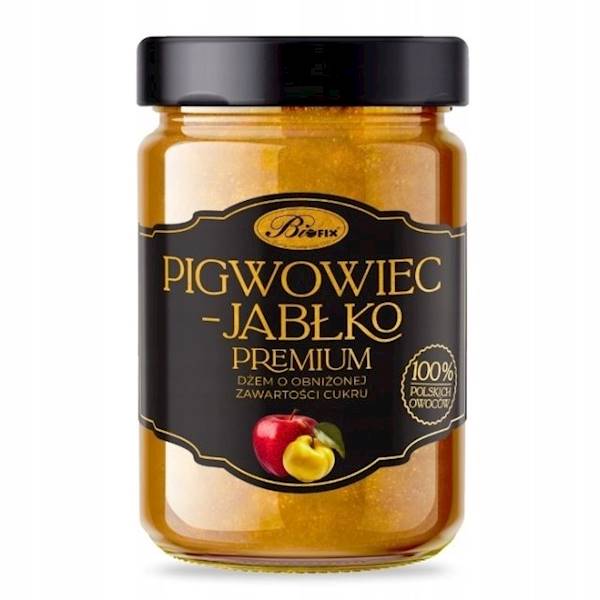 Bifix dżem niskosłodzony 100% z Owoców Pigwowiec-Jabłko 290g