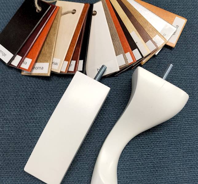 Noga stylowa ludwikowska 18 cm - komplet