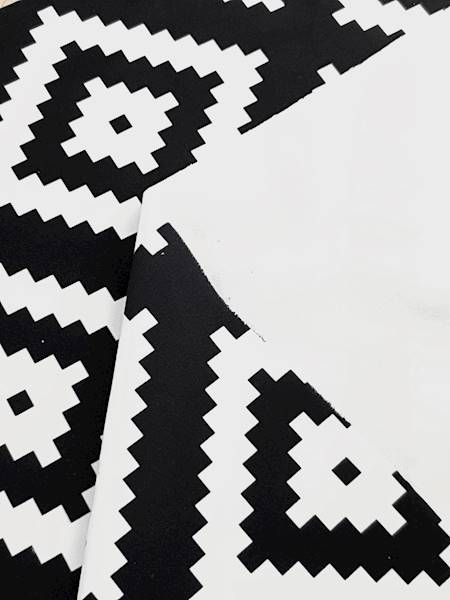 Tkanina wzór Etno Pixel Mały 01