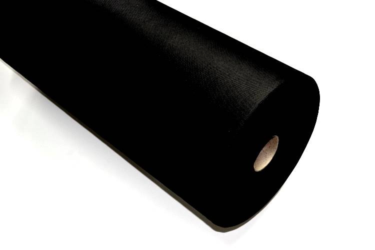Wigofil 80g/m2 H65 cm, czarny - wałek