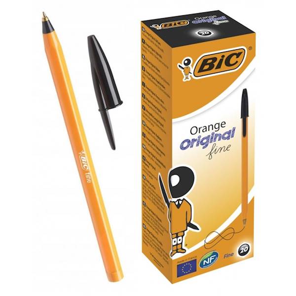 DŁUGOPIS ORANGE ORYGINAL CZARNY PD20 /5