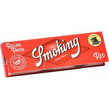 BIBUŁKA SMOKING RED REG /50