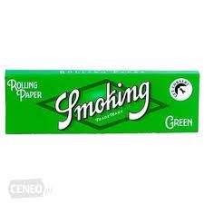 BIBUŁKA SMOKING GREEN REG /50