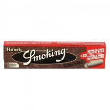 BIBUŁKA SMOKING BROWN KING SIZE + TIPS/24