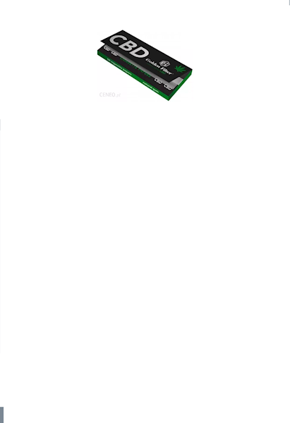 BIBUŁKA GOLDEN FILTER CBD GREEN VERVE SHORT /50
