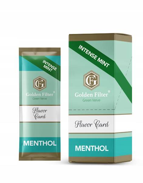 KARTA AROMAT. GOLDEN FILTER MENTHOL