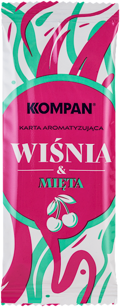 KARTA KOMPAN WIŚNIA MIĘTA 1/25