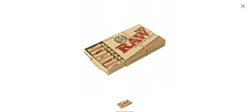 FILTRY RAW TIPS PREROLLED TIPS 21/20