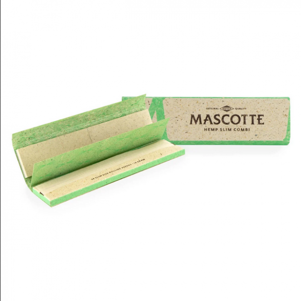 BIBUŁKA MASCOTTE SLIM SIZE HEMP COMBI PACK /24