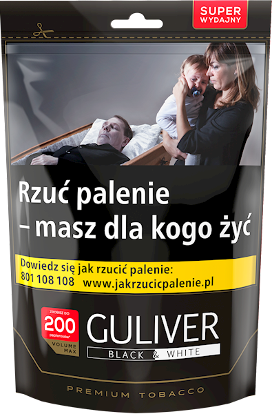 TYTOŃ GULIVER BLACK 70G /53,99/  B25