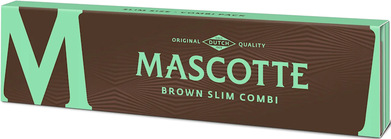 BIBUŁKA MASCOTTE SLIM SIZE BROWN COMBI PACK /26