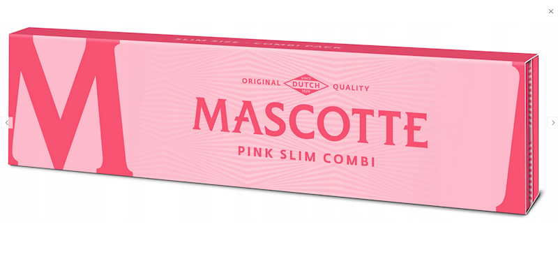BIBUŁKA MASCOTTE SLIM SIZE PINK COMBI PACK /26