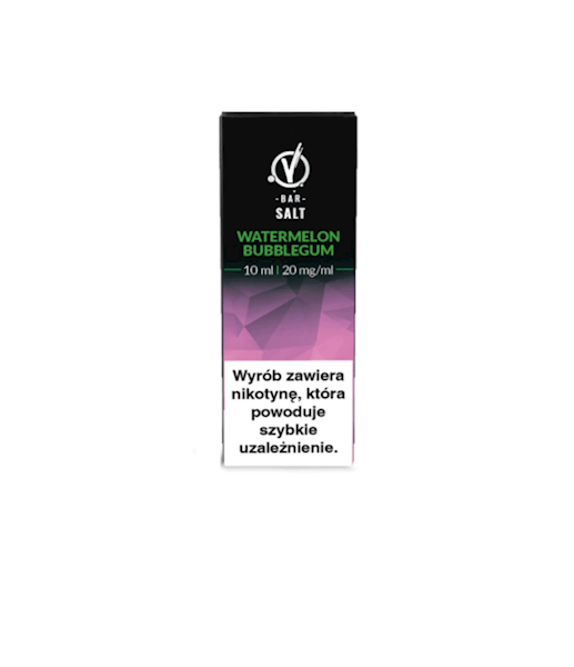LIQUID VBAR SALT 20MG 10ML (WATERM.BUBBLEGUM.) B25