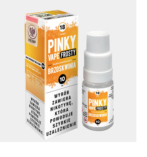 LIQUID FROSTY BRZOSKWINIA 18MG 10 ML B25