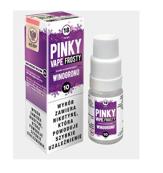 LIQUID FROSTY WINOGRONO 18MG 10 ML B25