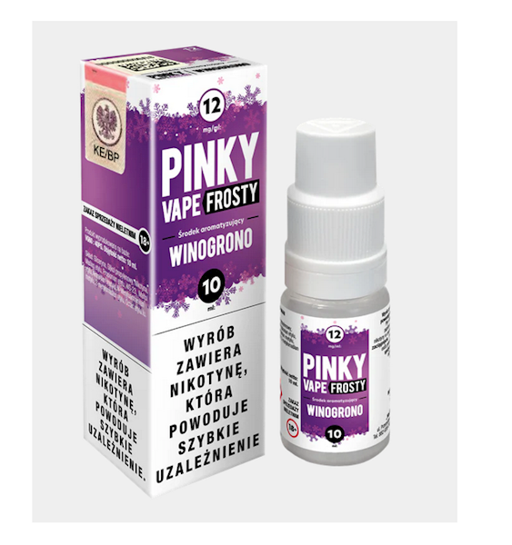 LIQUID FROSTY WINOGRONO 12MG 10 ML B25