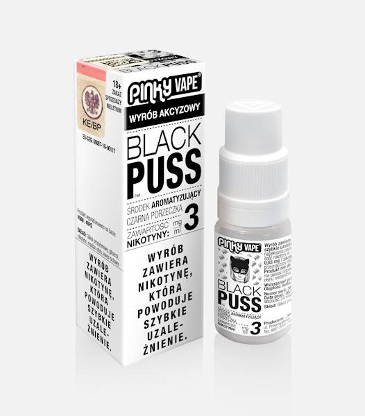 LIQUID BLACK PUSS 3MG 10 ML B25