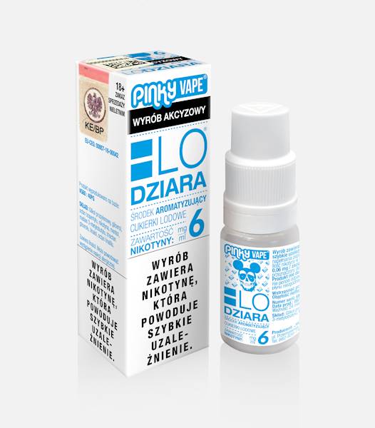 LIQUID LODZIARA 6MG 10 ML B25