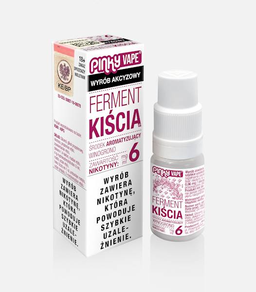 LIQUID FERMENT KIŚCIA 6MG 10 ML B25