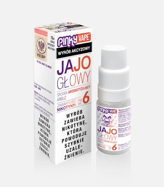 LIQUID JAJOGŁOWY 6MG 10 ML B25