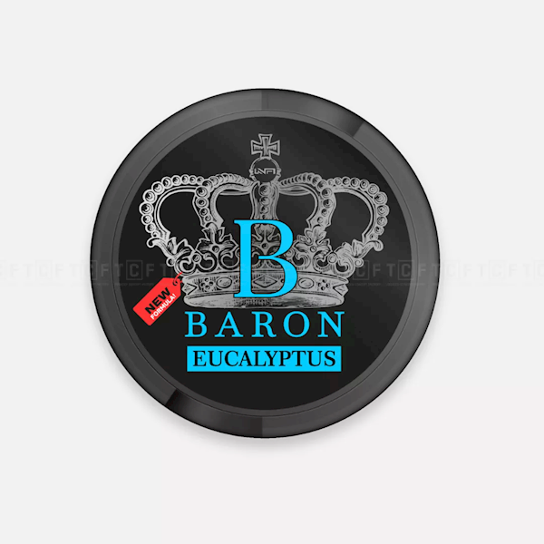 WORECZKI NIKOT. BARON EUCALIPTUS 77MG 