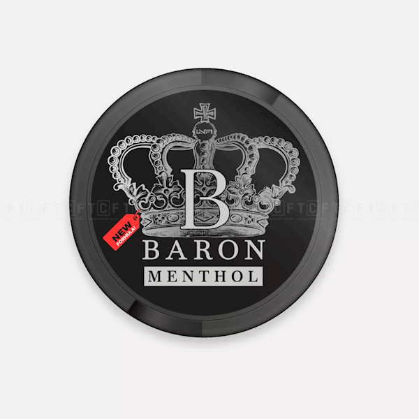 WORECZKI NIKOT. BARON MENTHOL 77MG